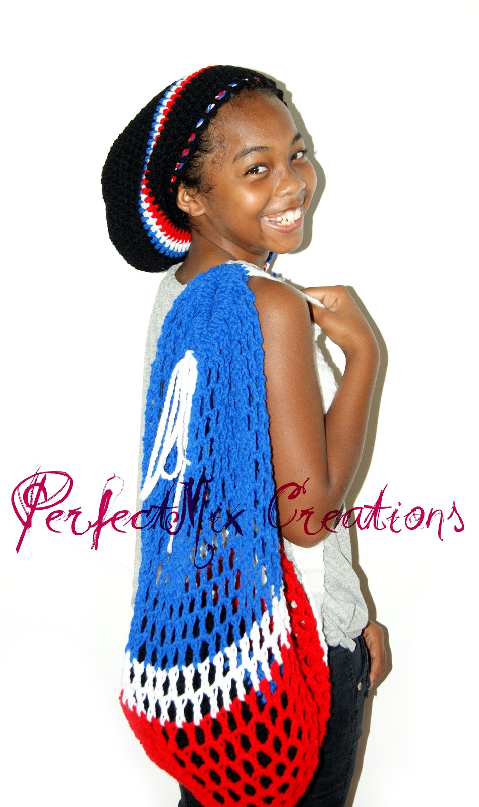 Mixin it up with DaPerfectMix: Fire Cracker Mesh Bag Pattern