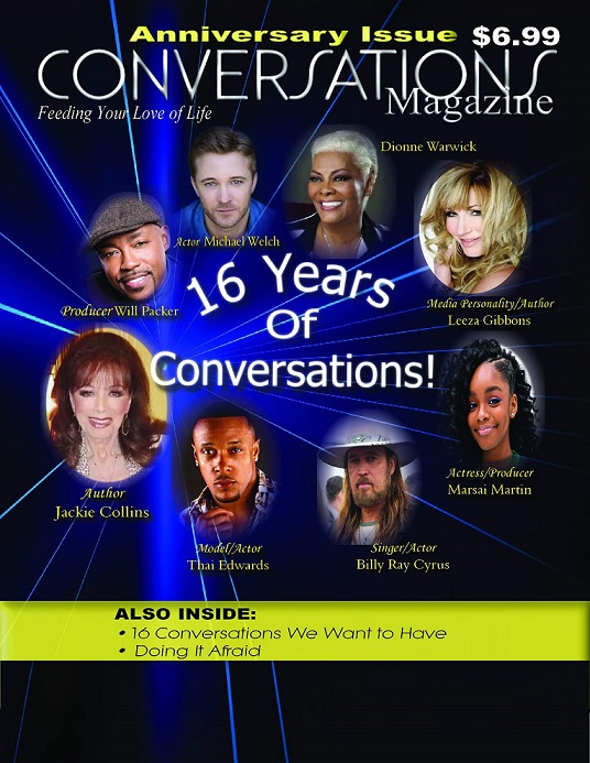 Click cover to order Conversations Magazine's Anniversary Issue 2019