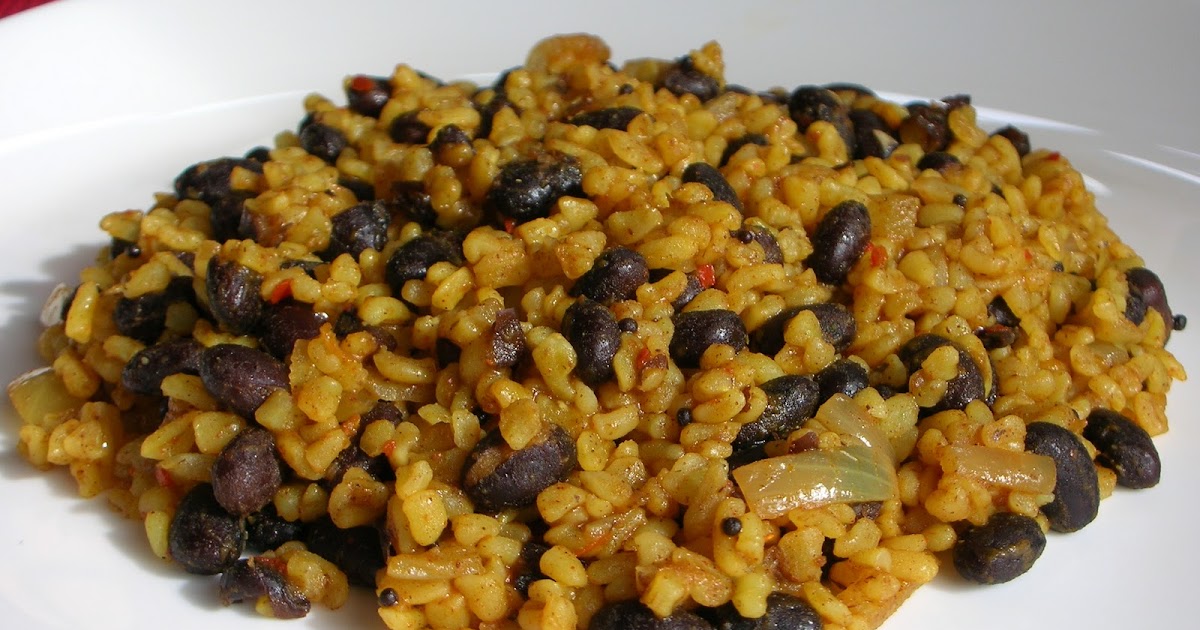 Three Cookies Bulgur and blackbean pilaf, salmon carpaccio and curious