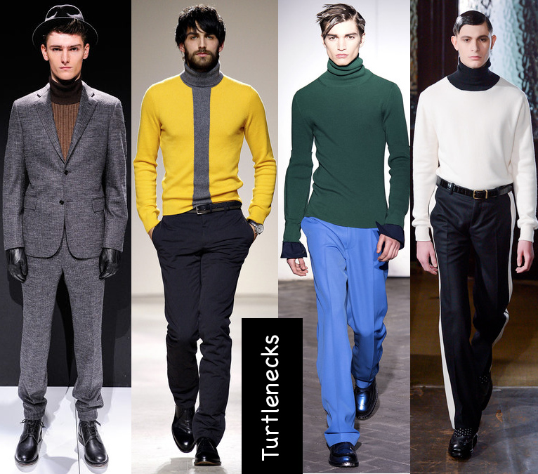 Men's Fall 2013 Turtleneck Trends mens fall 2013 turtlenecks trend