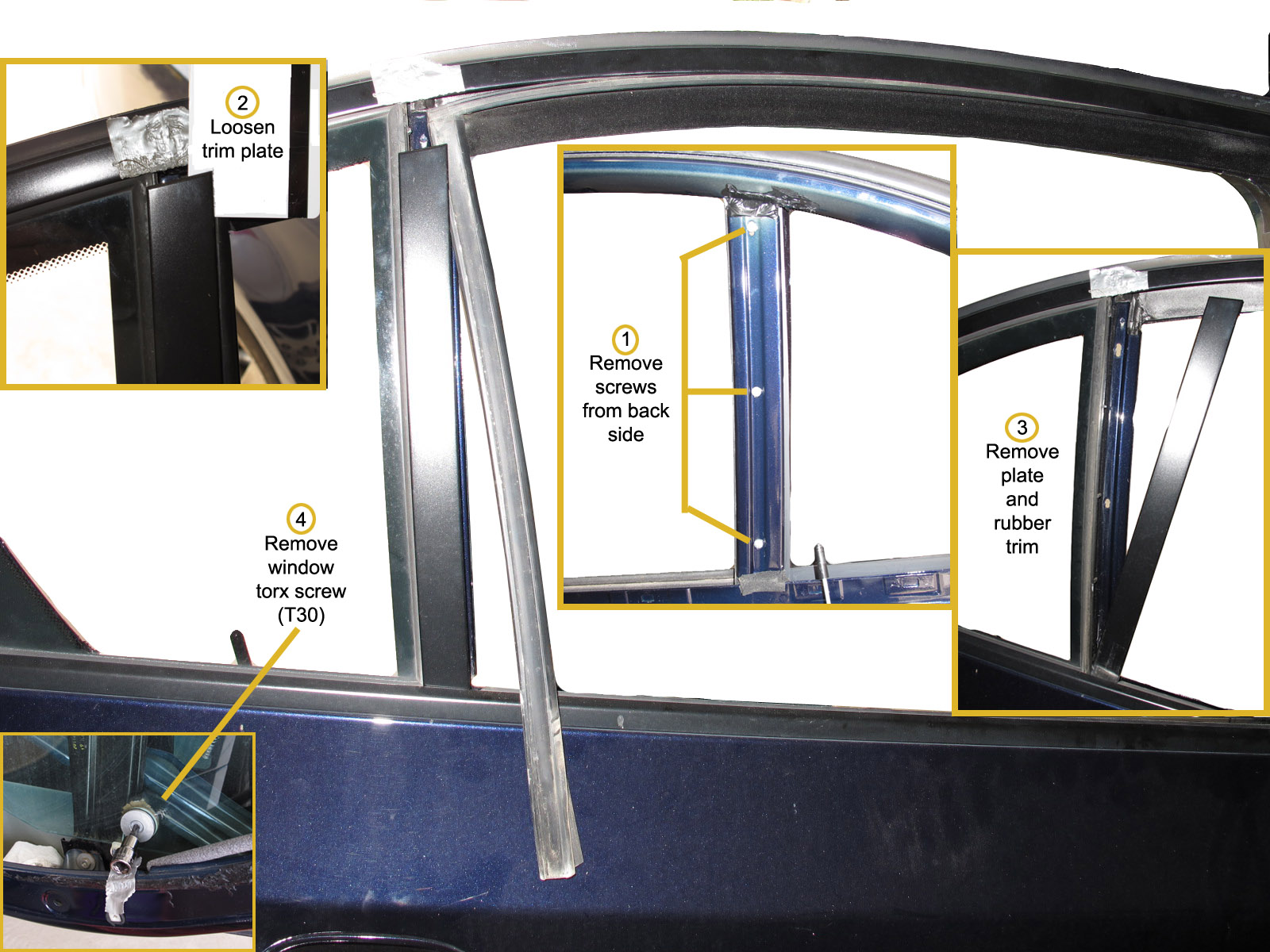 Fixing Stuff E60 Rear window regulator repair