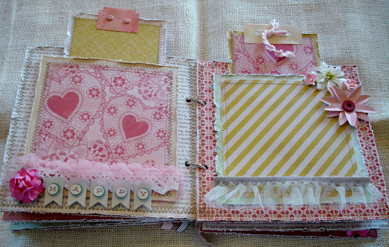 Scrapbooking by Phyllis Premade 8x8 Chipboard Scrapbook Album *The Story of Us*