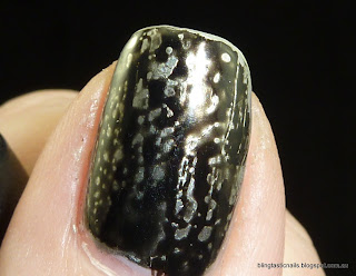 OPI Black Spotted and Layla Metal Chrome