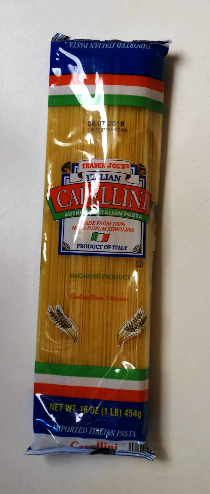 Exploring Trader Joe's Trader Joe's Italian Capellini