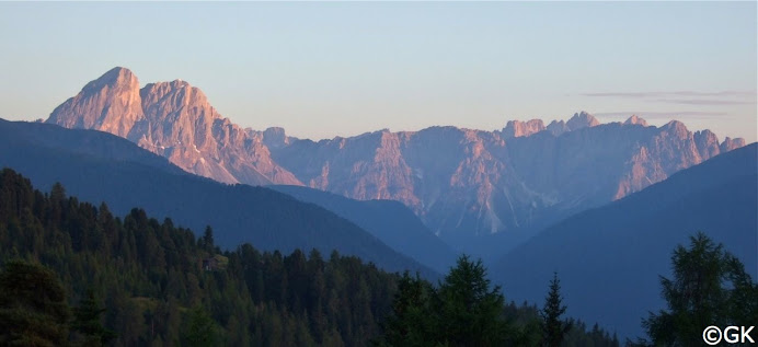 Peitlerkofel - die "Majestät" der Berge im Abendlicht