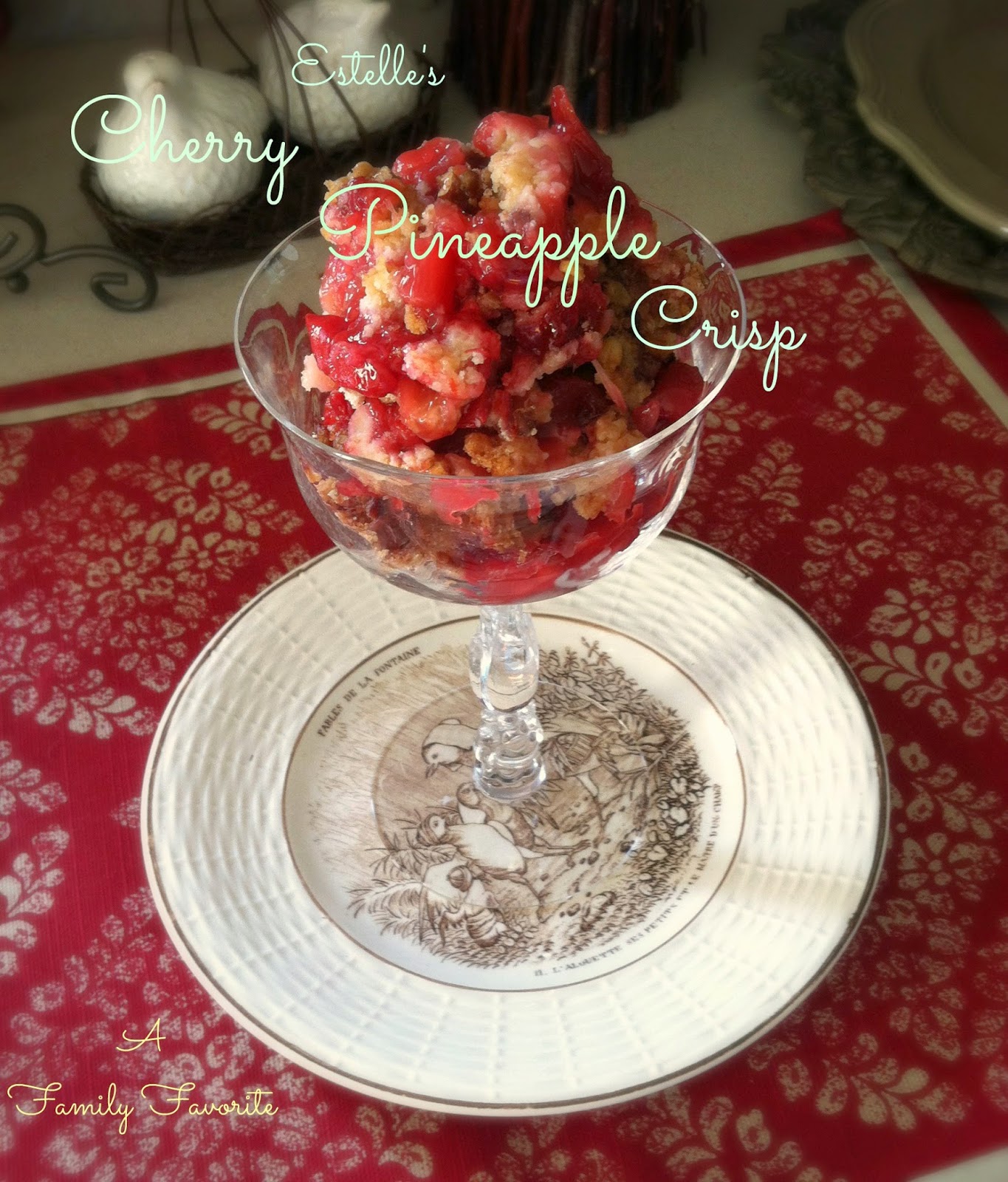 Estelle's ESTELLE'S CHERRY PINEAPPLE CRISP