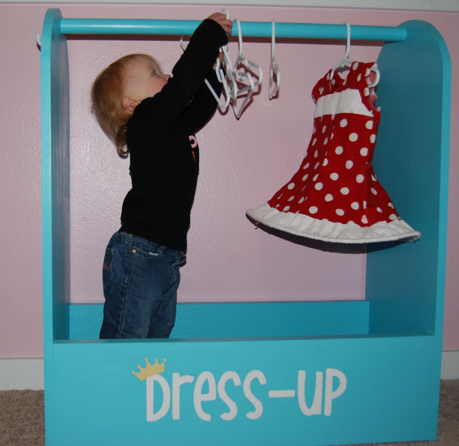 Nap Time Crafts Dress Up Rack