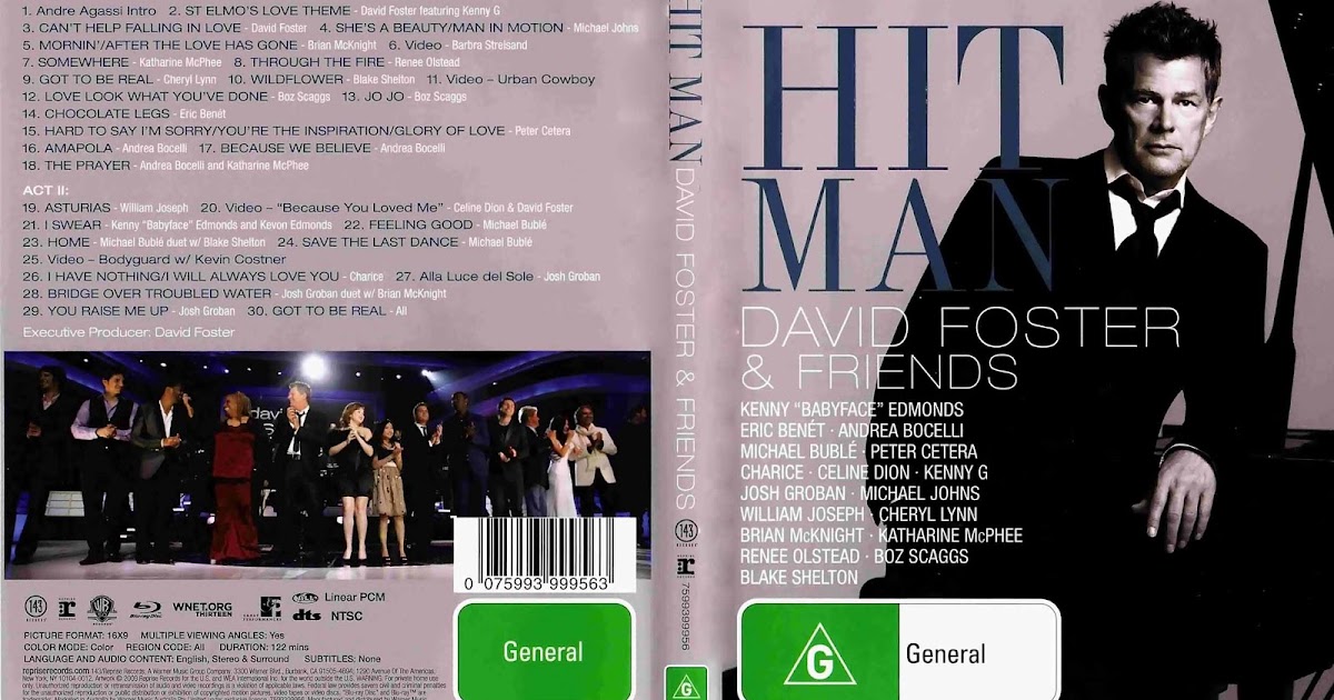 David Foster And Friends Hit Man Returns 2011 BluRay DTS