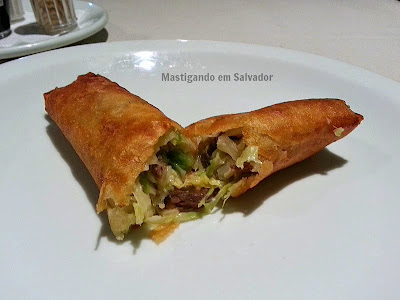 Restaurante Tai San: Rolinho Primavera Restaurante Tai San: Rolinho Primavera