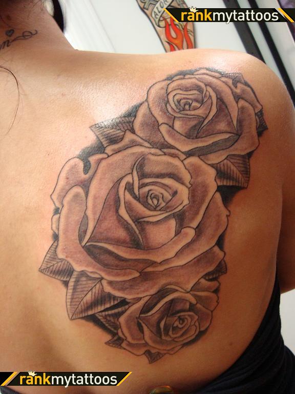 The Rose Tattoo Designs On Shoulder Muhteşem 214 Tesi D 246 Vme
