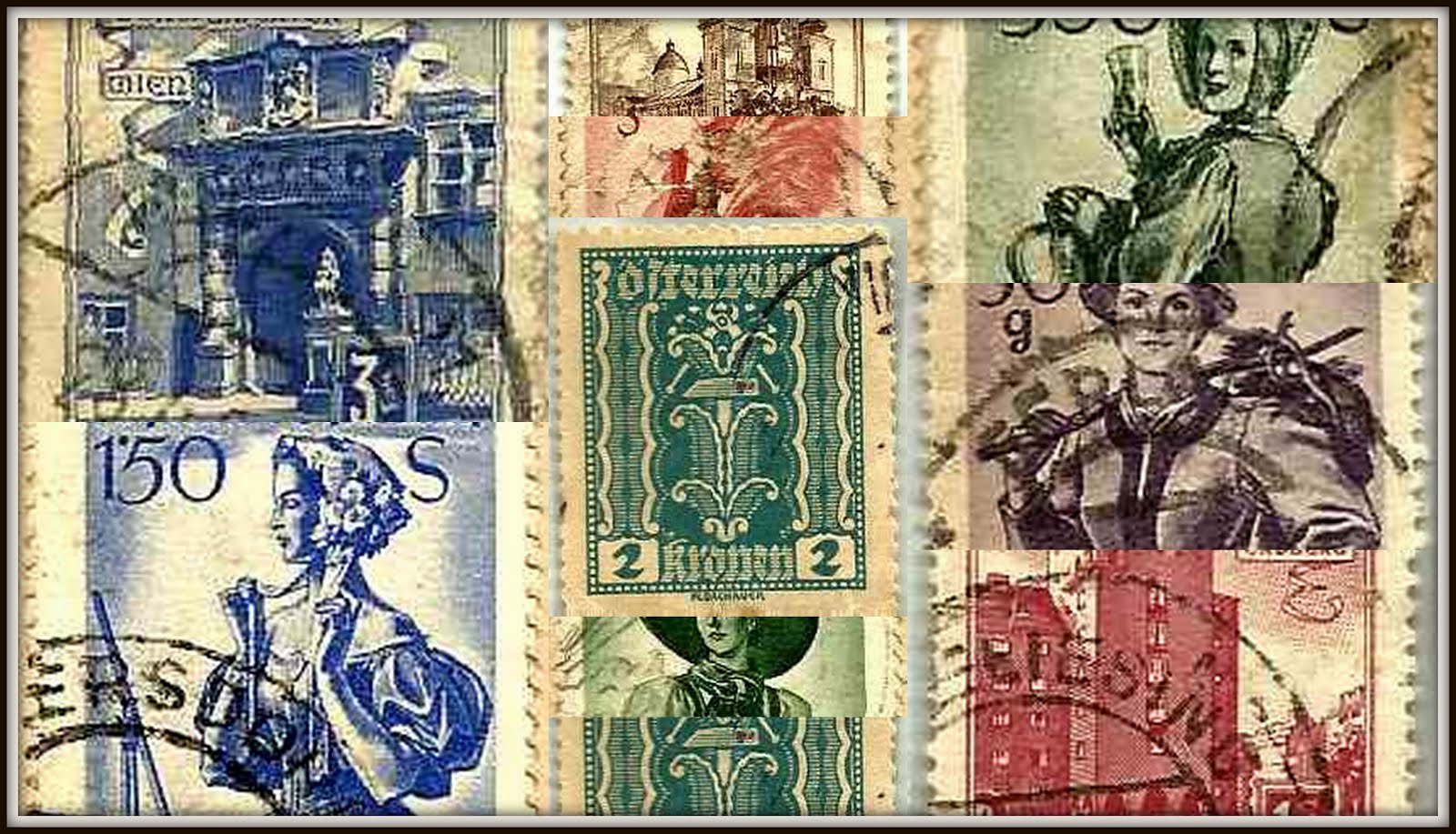 My Stamps of Austria