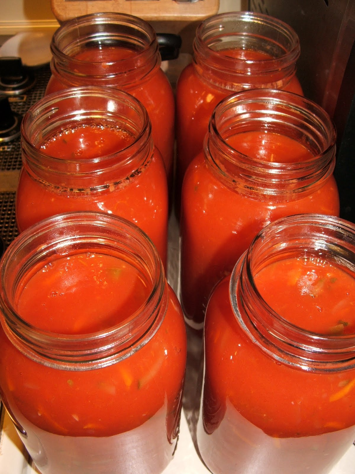 God's Growing Garden Making Tomato Sauce