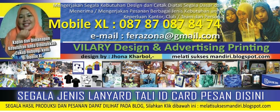 spanduk instant melati sukses mandiri lanyard tali id