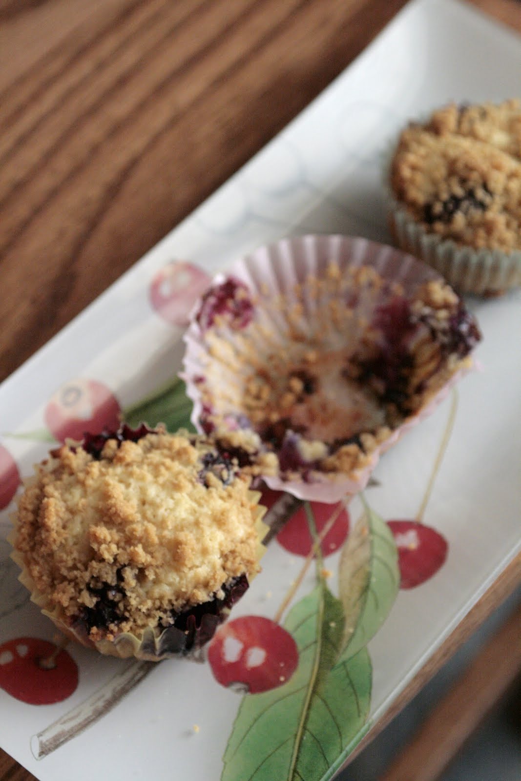 Indigo Scones Brown Butter Blueberry Muffins with Brown Sugar Streusel
