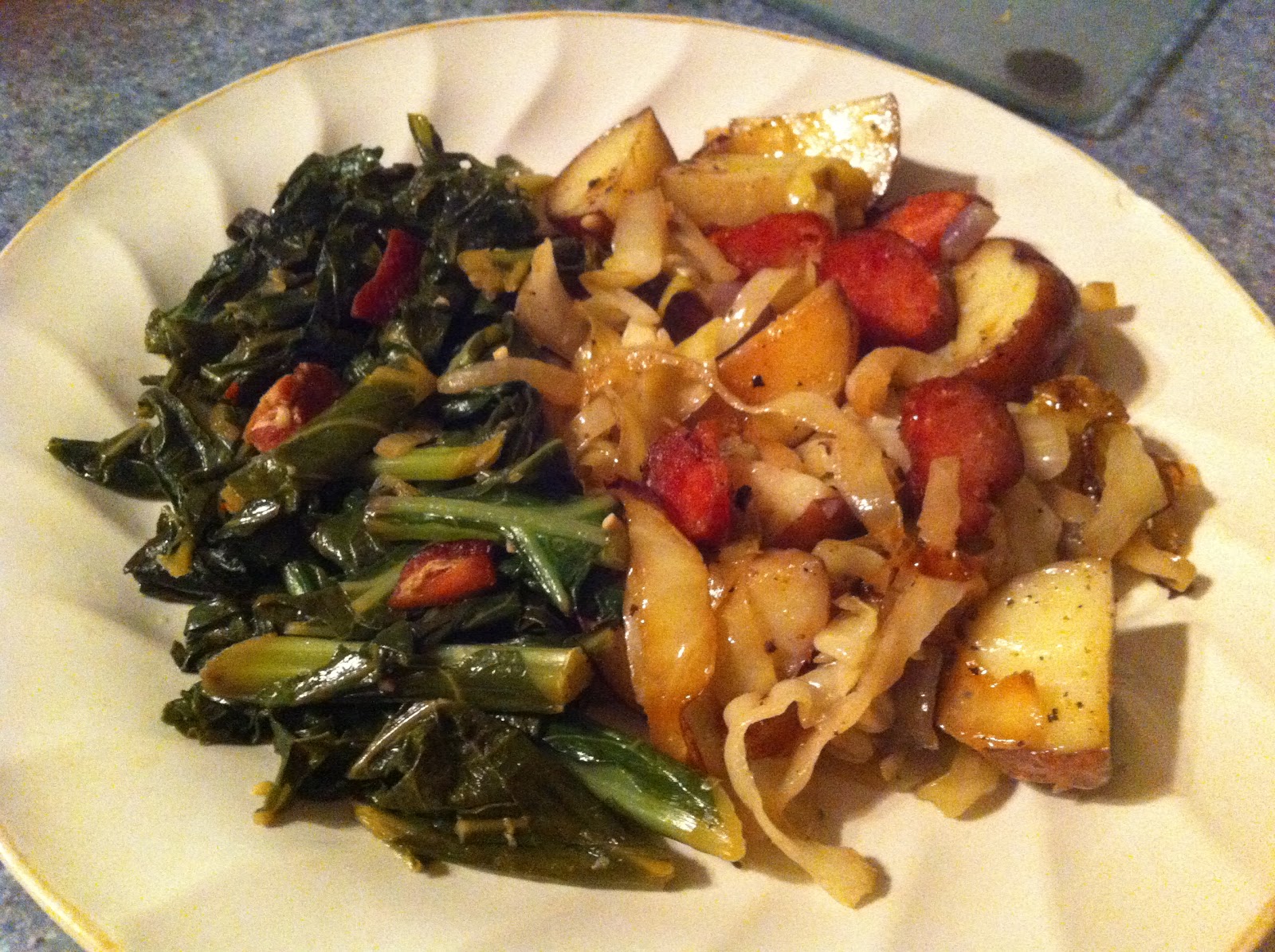 37 Cooks Easy Cabbage, Potato & Smoked Sausage Bake AND Smoked Tasso