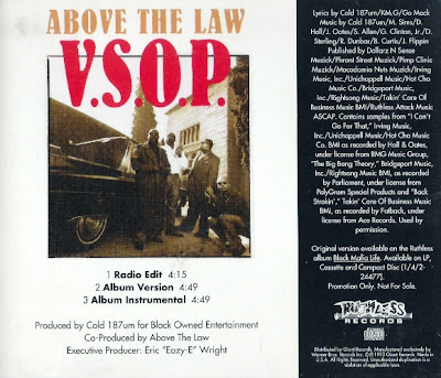 Above The Law – V.S.O.P. (CDS) (1993) (320 kbps)