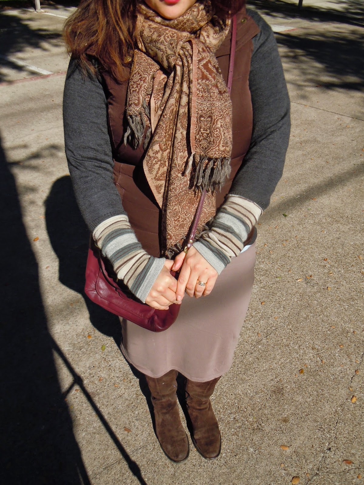 Joanna's Design OUTFIT Dressing up a down vest (and how to wear those