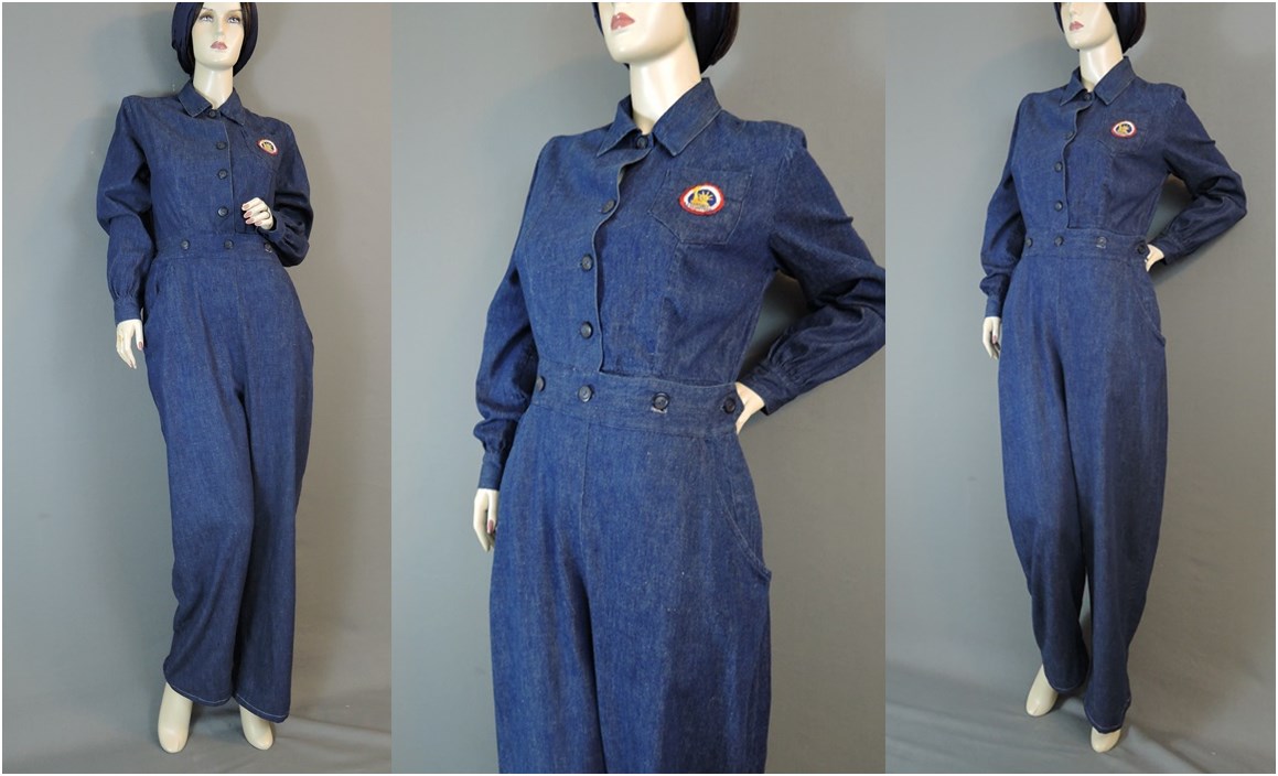 Dandelion Vintage Clothing, weekly updates page Vintage 1940s Denim