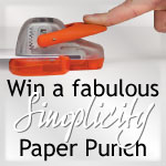 Simplicity Geared Punch Giveaway from Tonic Studios Ltd Simplicity Geared Punch Giveaway from Tonic Studios Ltd
