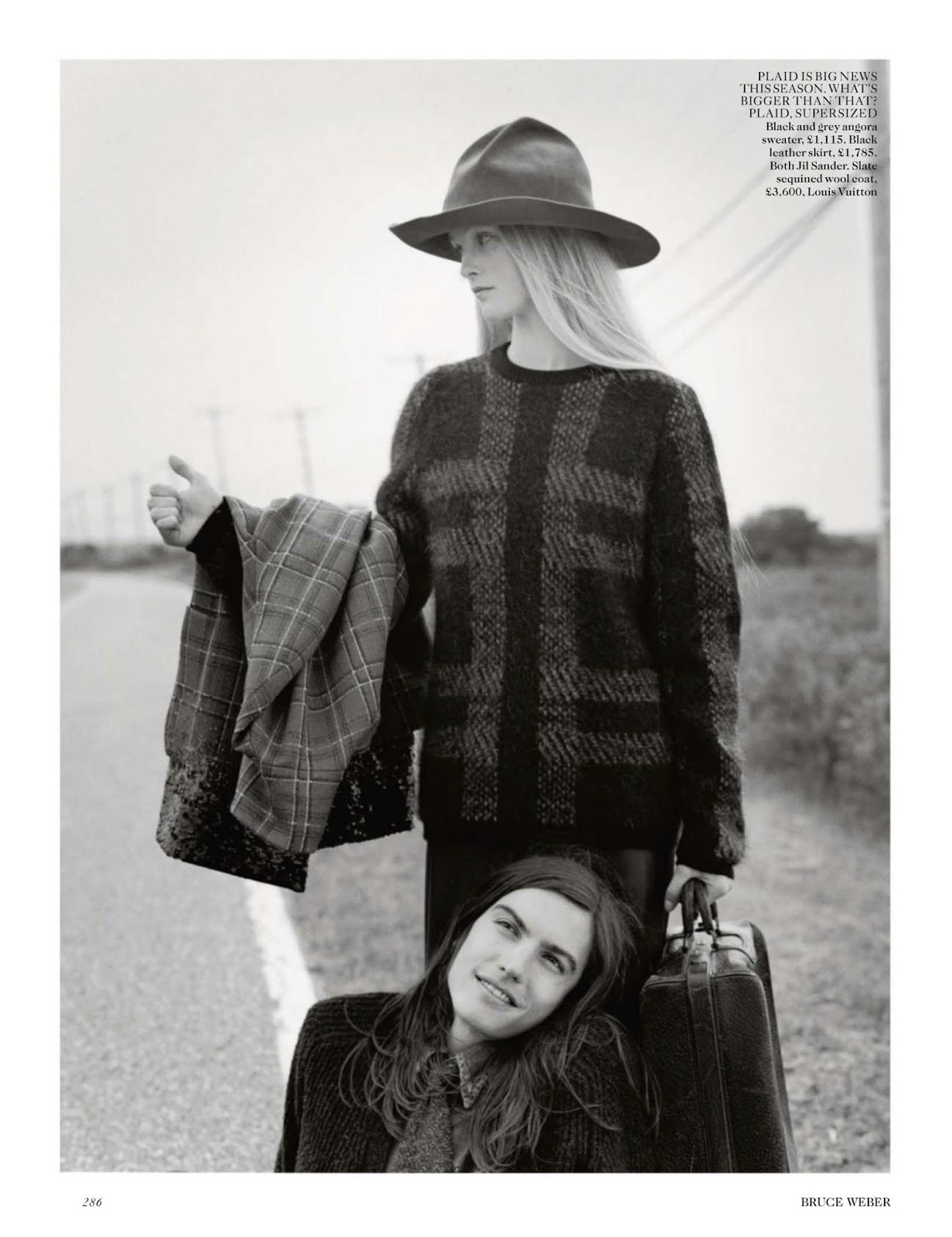 meet me in montauk: jean campbell by bruce weber for uk vogue october