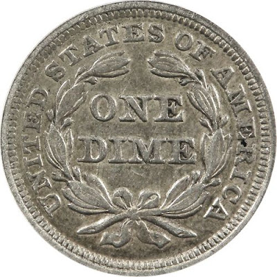 US silver coins Seated Liberty Dime