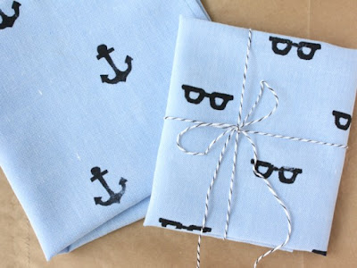 Pañuelo estampado a mano para este Día del Padre Pañuelo estampado a mano para este Día del Padre