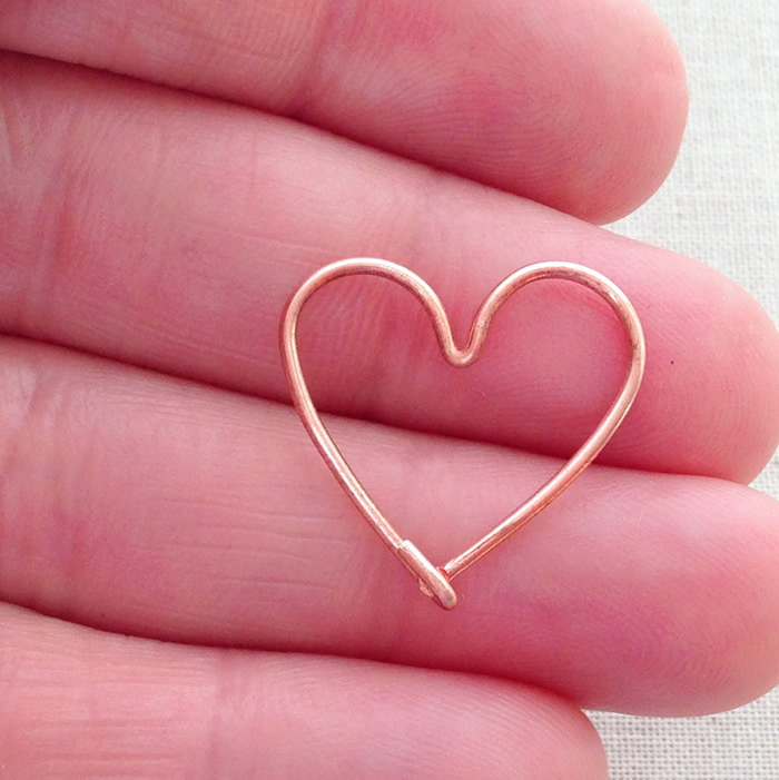 Lisa Yang's Jewelry Blog How to Make Wire Heart Jewelry
