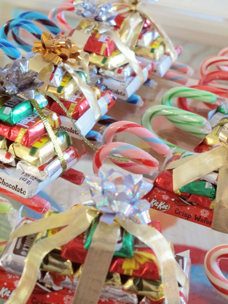 Candy Cane Sleigh