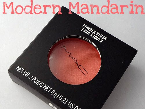 MAC Tres Cheek: Modern Mandarin Blush