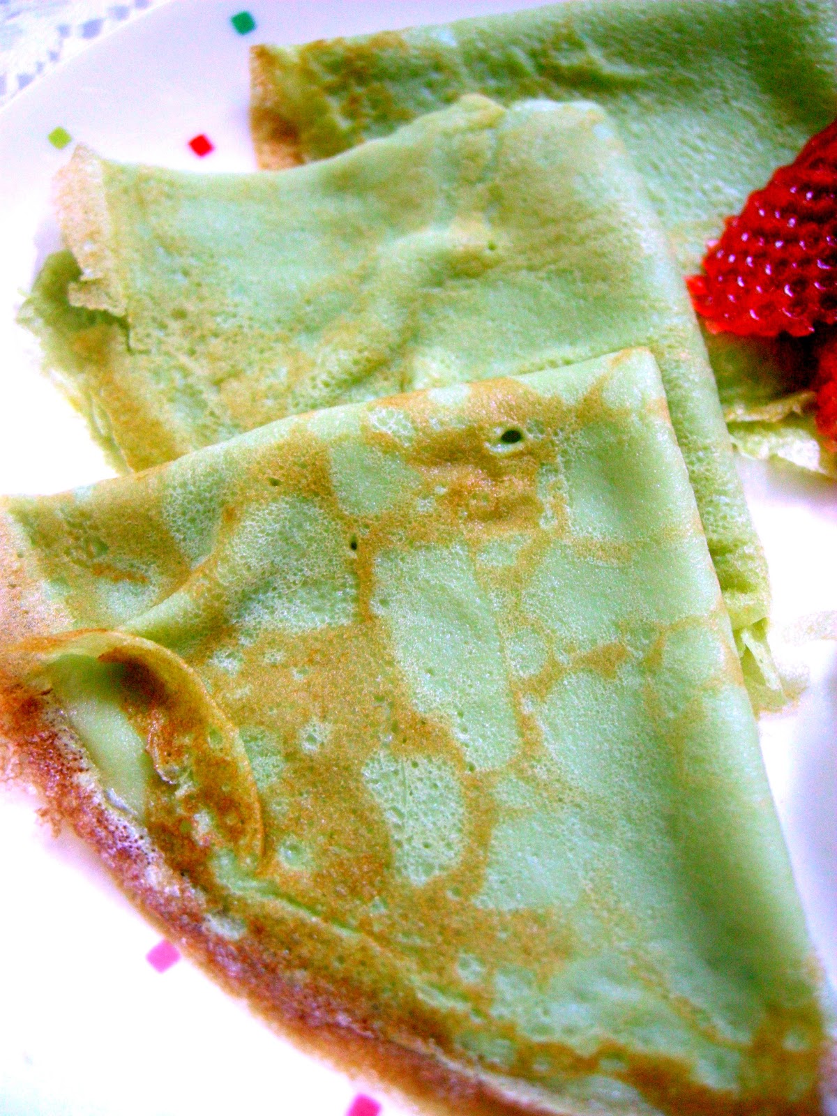Peng's Kitchen Green Tea Crepes