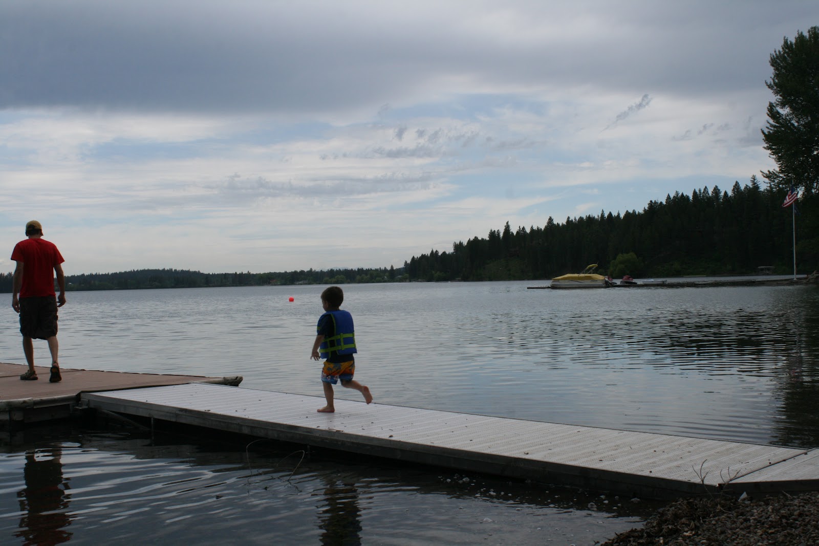 The Joneses Lake Blaine Montana