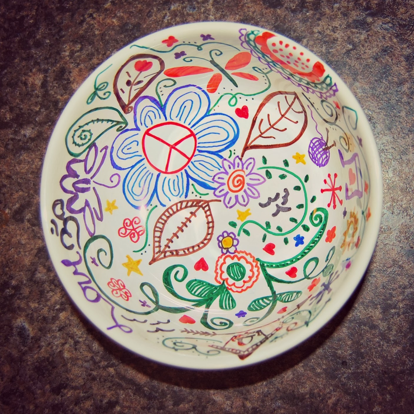 sahmnlove our Sharpie bowls....