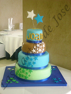 Tartas Comunión. Las Tartas de Jose. Castellón.