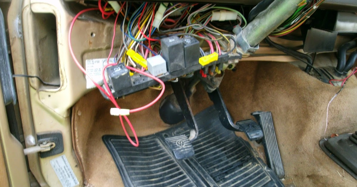 Richard's Bronze VW Vanagon GL Heater Fan Wiring