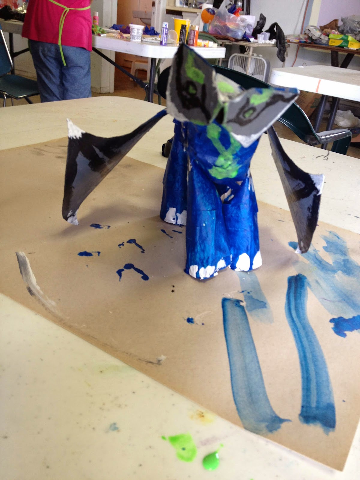 Art With Aubrey Paper Mache Summer Art