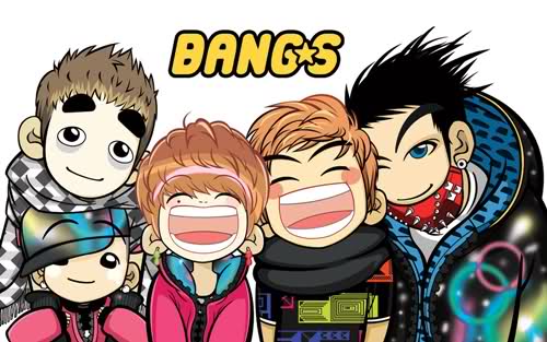 Foto Kartun Korea Big Bang | Photo Cartoon Artist