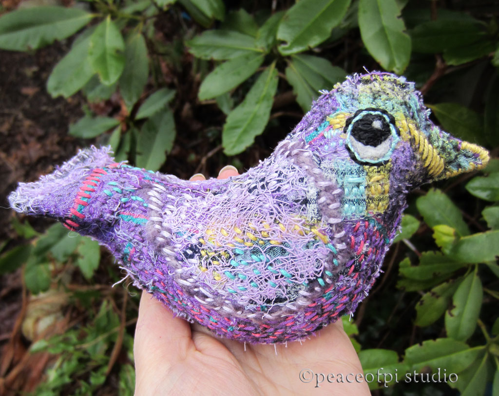 peaceofpi studio Lavender Bird