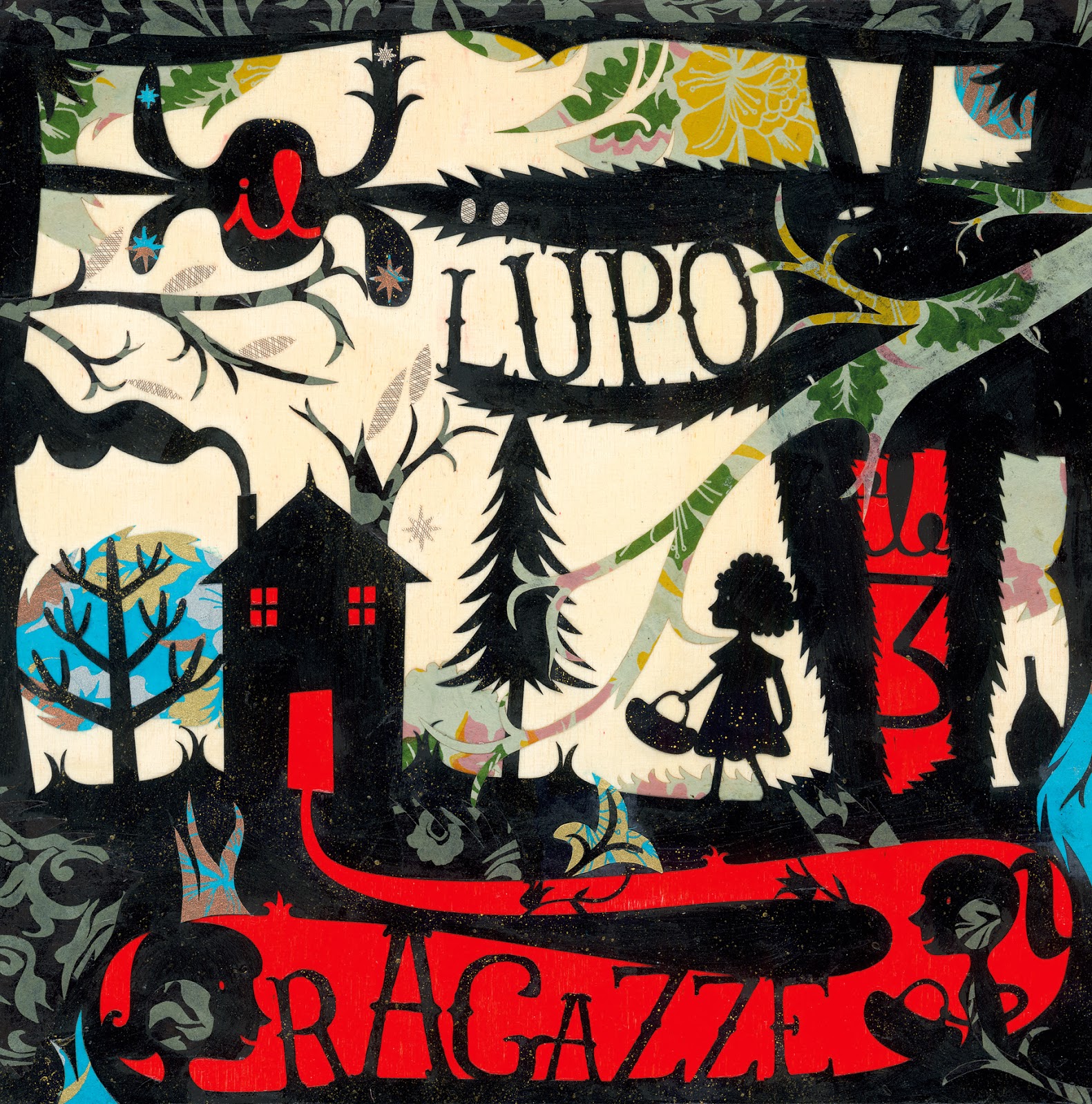 Il lupo e le tre ragazze