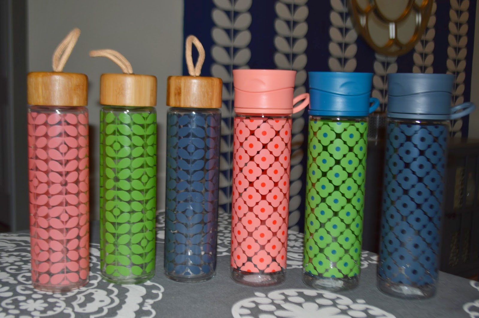 I Love Orla Kiely Haul + Review Orla Kiely for Target Water Bottles