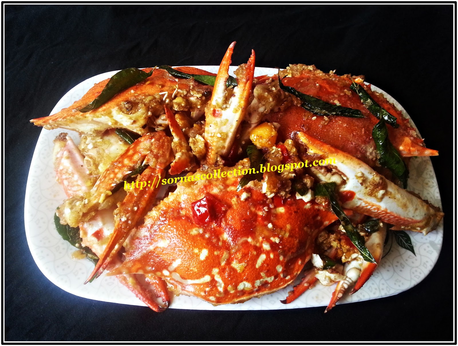 My Recipes CRAB WITH SALTED EGGS