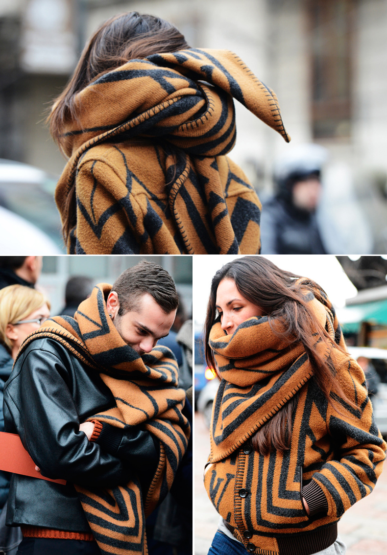 vuitton blanket scarf