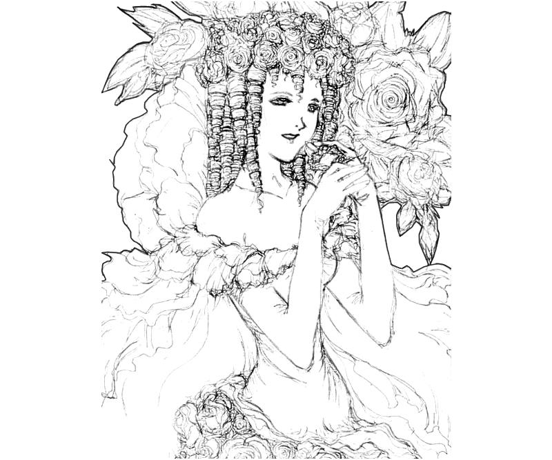 Printable White Rose Sketch Coloring Pages printable-white-rose-sketch-coloring-pages