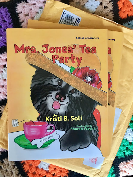 I illustrated the adorable Mrs Jones!