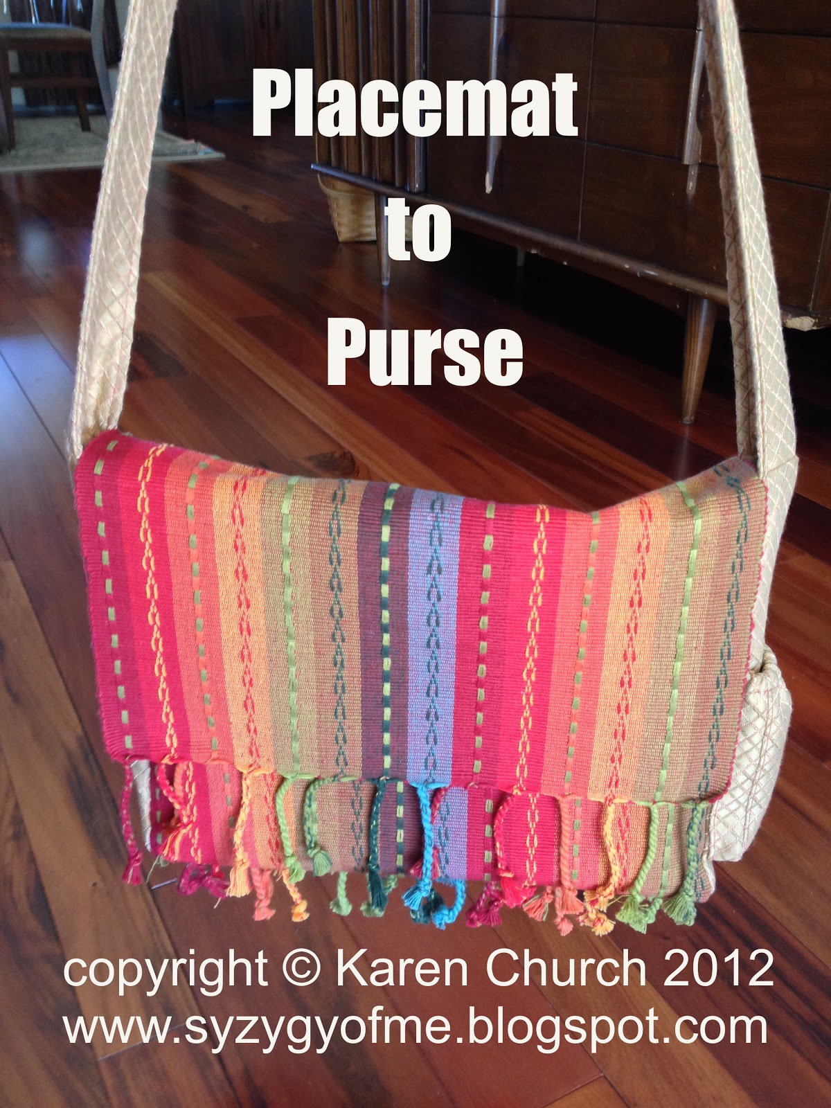 Syzygy of Me Placemats to Purse