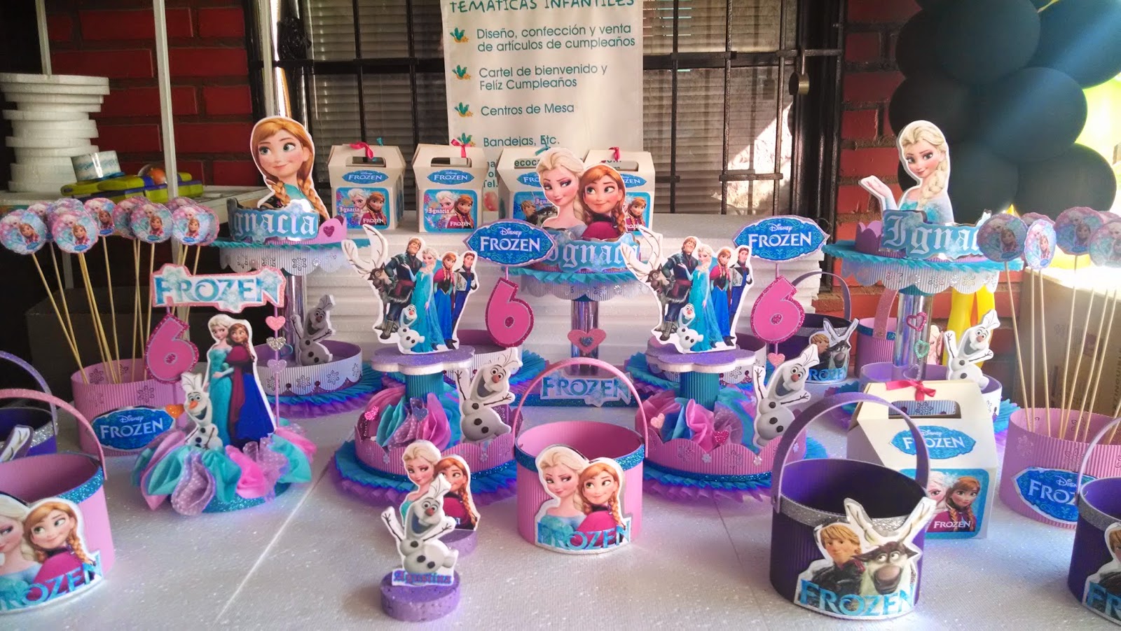 Decoraciones De Frozen Decoraciones De Frozen
