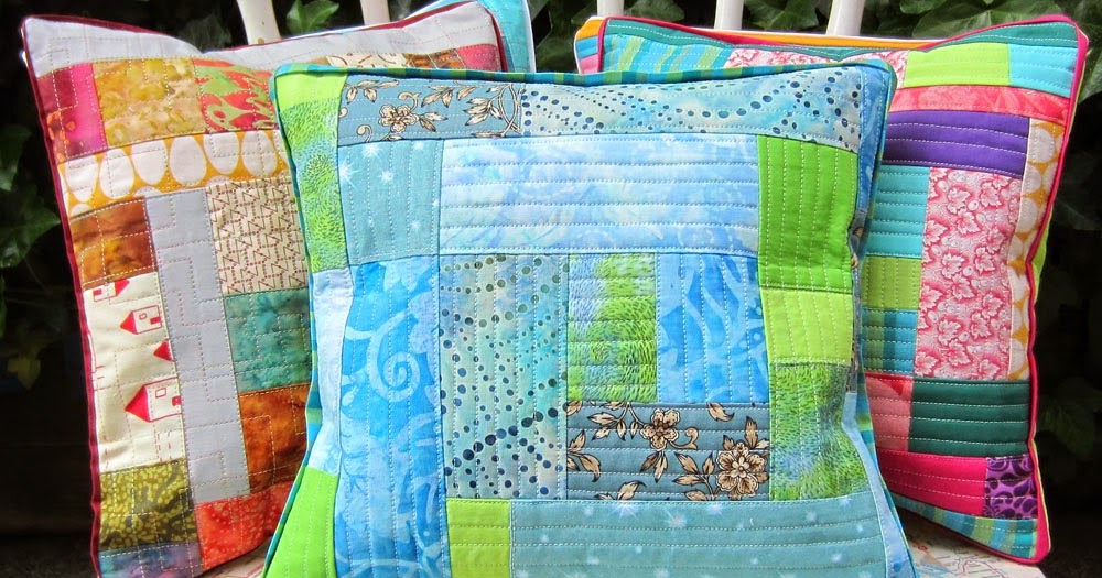 peaceofpi studio Sewing Quilted Pillows
