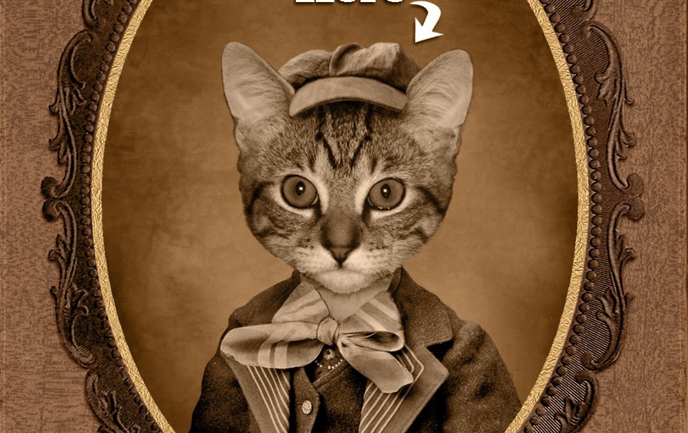 Catsparella Custom Vintage Cat Portraits By Hot Digital Dog
