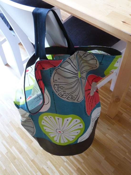 binedoro Blog⎟ DIY ⎟ Ein Beutel für ganz viel Leergut⎟ nähen