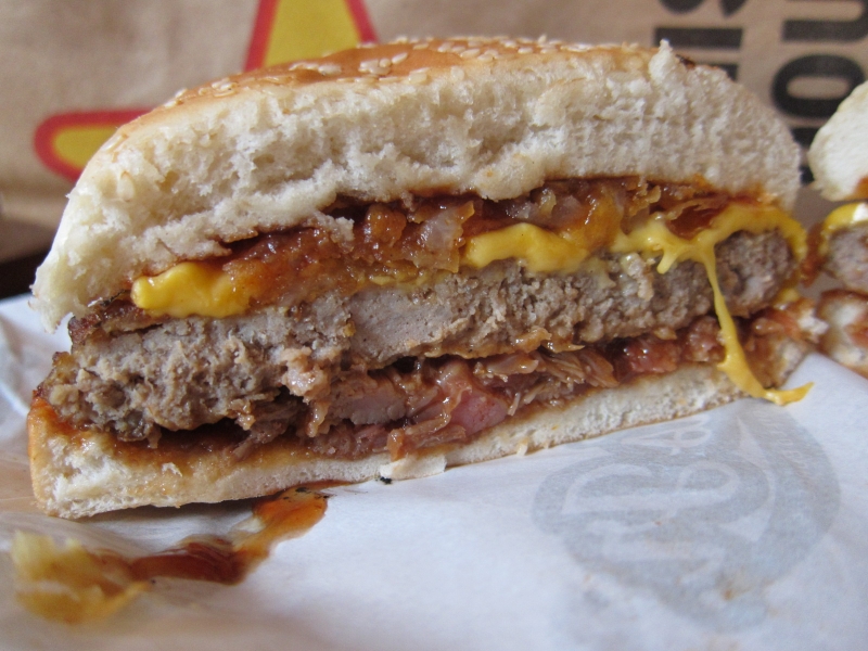 Review Carl's Jr. Memphis BBQ Burger Brand Eating