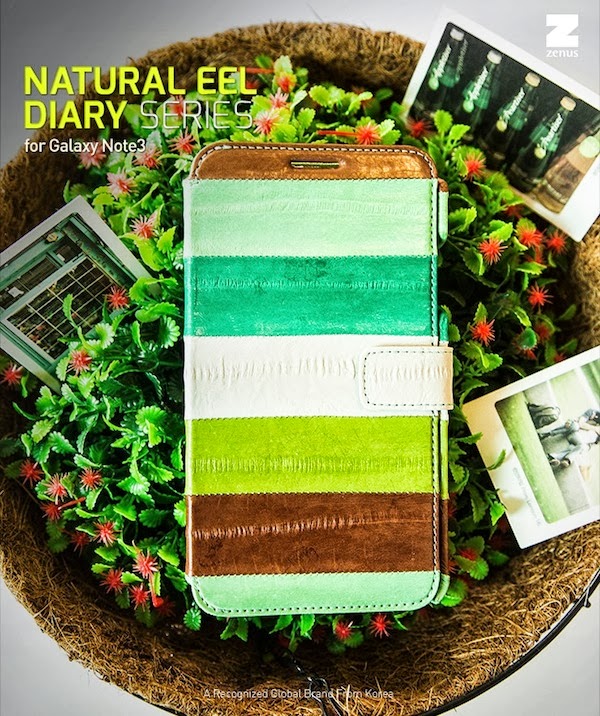 Natural Eel Diary Case Natural Eel Diary Case
